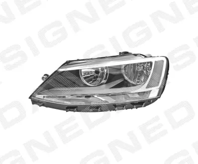 ПЕРЕДНЯЯ ФАРА SIGNEDA ZVW11G7EL(D)