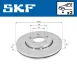 Диск гальмівний перед. (вентил.) SKODA Fabia AUDI A3 VW Golf 4(256*22) SKF VKBD80003V2 (фото 1)