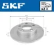 Диск гальмівний задн. AUDI A3 VW Golf 4 SEAT SKODA SKF VKBD90023S2 (фото 1)