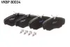 Комплект гальмівних колодок SKF VKBP 80034 (фото 2)