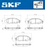 OPEL колодки гальмівні передні AGILA 1.0 12V,1.2 16V 00- SKF VKBP80223A (фото 2)