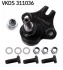 VW кульова опора Golf, VENTO, Passat 2.0 v16 2.8 VR6 91 - SKF VKDS311036 (фото 1)