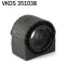 Втулка стабілізатора AUDI/SEAT/SKODA/VW A3/Altea/Octavia/Golf "1,2-3,6 "03-17 SKF VKDS351038 (фото 1)