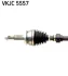 Привідний вал передн лів 67/625мм TOYOTA AVENSIS, RAV 4 III, RAV 4 IV 2.0D/2.2D 11.05-09.19 SKF VKJC5557 (фото 2)