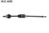 Привідний вал передн прав 507,6/997мм VOLVO S60 I, V70 II, XC60 I 2.0-3.2 11.99-12.14 SKF VKJC6000 (фото 1)