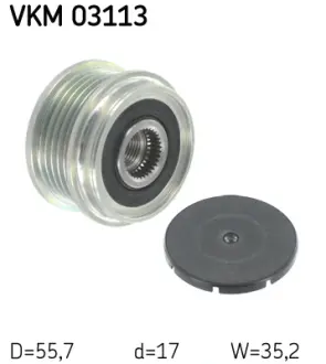 VW механізм своб.ходу Audi A6 SKF VKM03113