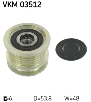 Механізм вільного ходу генератора (Вир-во) SKF VKM03512