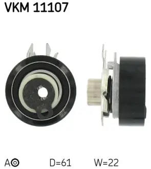 SEAT ролик натягувача ременя AROSA 1.0 97- SKF VKM11107