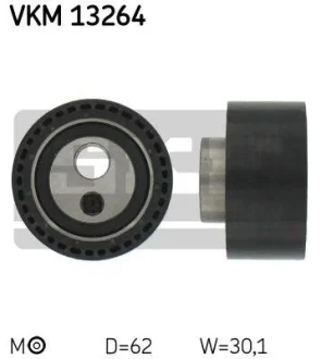 Ролик модуля натягувача ременя SKF VKM13264