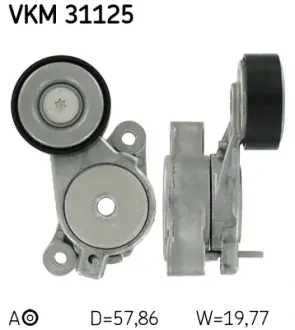 Натяжной ролик, поликлиновой ремень SKF VKM31125