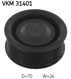 Паразитный / ведущий ролик, поликлиновой ремень SKF VKM31401
