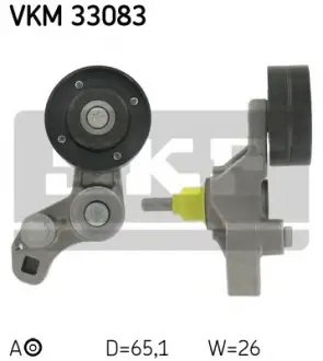Натяжной ролик, поликлиновой ремень SKF VKM33083