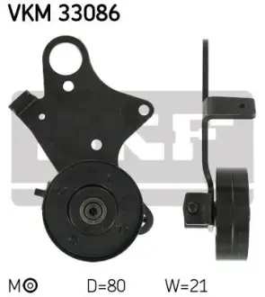 Натяжной ролик, поликлиновой ремень SKF VKM33086