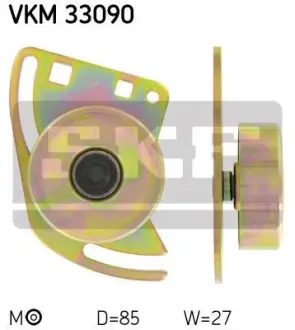 Натяжной ролик, поликлиновой ремень SKF VKM33090