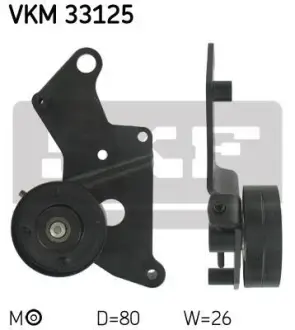 Натяжной ролик, поликлиновой ремень SKF VKM33125