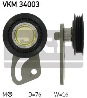 Натяжной ролик, поликлиновой ремень SKF VKM34003