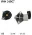 Натяжной ролик, поликлиновой ремень SKF VKM34007 (фото 1)