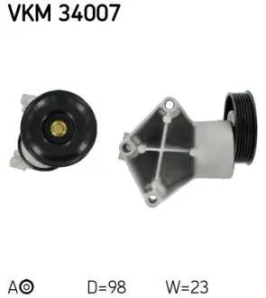 Натяжной ролик, поликлиновой ремень SKF VKM34007