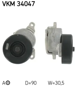 Ролик модуля натягувача ременя SKF VKM34047