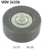 Ролик модуля натягувача ременя SKF VKM34106