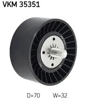 Паразитный / ведущий ролик, поликлиновой ремень SKF VKM35351