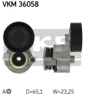 Ролик модуля натягувача ременя SKF VKM36058