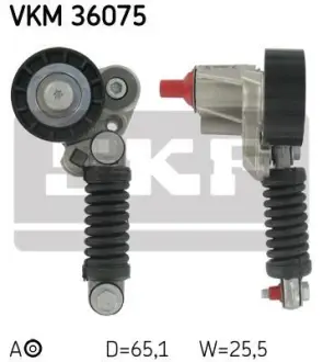 Натяжной ролик, поликлиновой ремень SKF VKM36075
