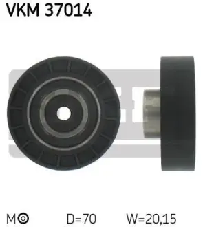Натяжной ролик, поликлиновой ремень SKF VKM37014