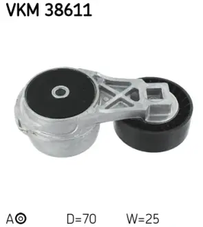 Натяжной ролик, поликлиновой ремень SKF VKM38611