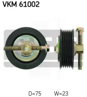 Паразитный / ведущий ролик, поликлиновой ремень SKF VKM61002