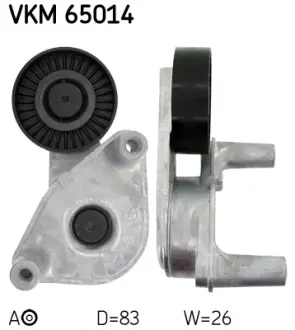 Натяжной ролик, поликлиновой ремень SKF VKM65014