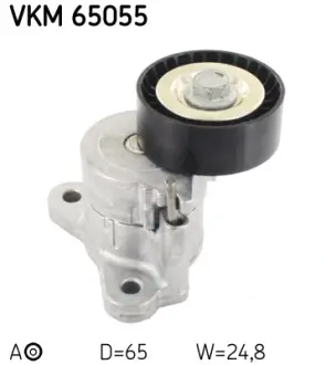 Натяжний пристрій, клиновий ремінь (Вир-во) SKF VKM65055