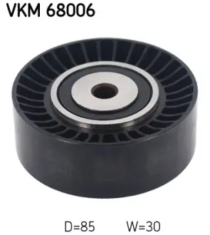 Ролик модуля натягувача ременя SKF VKM68006