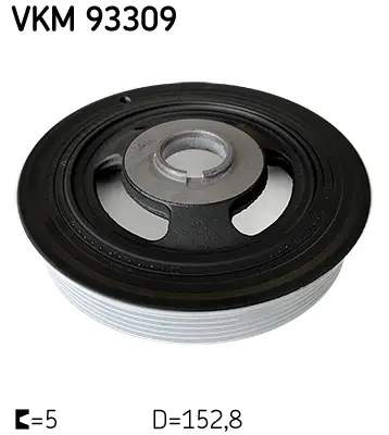 Шків ременя генератора SKF VKM93309 (фото 1)