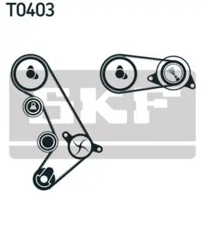 Комплект ремня ГРМ SKF VKMA01046