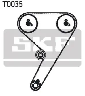Комплект ремня ГРМ SKF VKMA02005