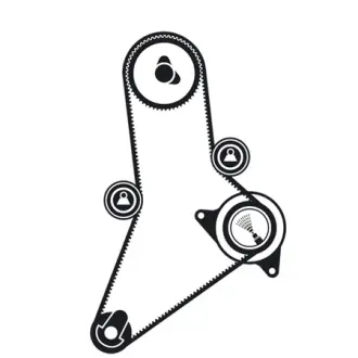 Комплект ремня ГРМ SKF VKMA02984