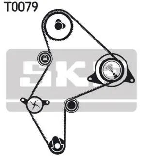 Комплект ремня ГРМ SKF VKMA03250