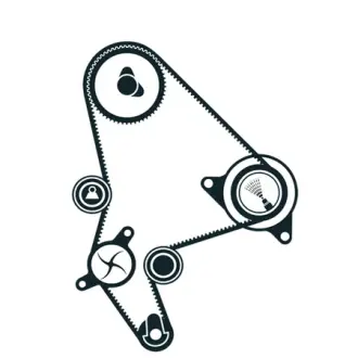 Комплект ремня ГРМ SKF VKMA03264