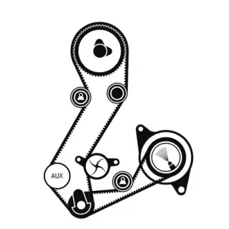 Комплект ремня ГРМ SKF VKMA04103