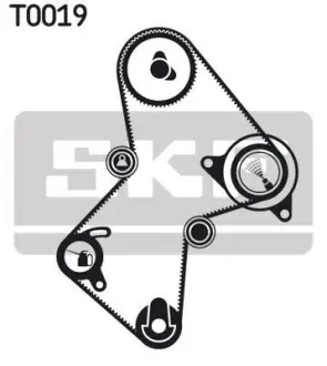 Комплект ремня ГРМ SKF VKMA06110