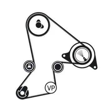 Комплект ремня ГРМ SKF VKMA06213