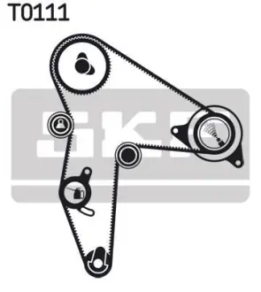 Комплект ремня ГРМ SKF VKMA06500
