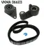 Комплект ремня ГРМ SKF VKMA06603