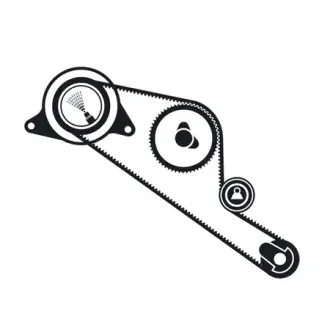 Комплект ремня ГРМ SKF VKMA07400