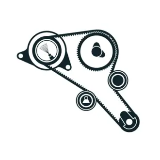 Комплект ремня ГРМ SKF VKMA07404