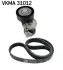 Поликлиновой ременный комплект SKF VKMA31012 (фото 1)