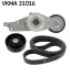 Роликовий модуль натягувача ременя (ролик. ремінь) SKF VKMA 31016