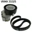 Поликлиновой ременный комплект SKF VKMA31025 (фото 1)