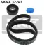 Поликлиновой ременный комплект SKF VKMA32243 (фото 1)